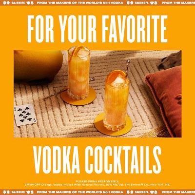 Smirnoff Orange Flavored Vodka - 750ml Bottle