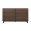Plank+Beam Solid Wood Classic 6-Drawer Solid Wood Dresser, Storage Dresser for Bedroom, Chest of Drawers - 3 of 4