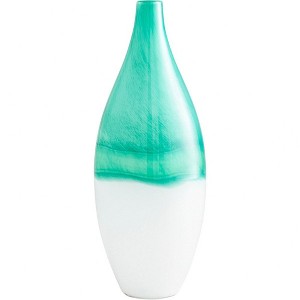 Cyan Design - Iced Marble - Extra Large Vase - 6.25 Inches Wide By 16 Inches High - 1 of 1