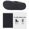 Men's Slippers Warm Indoor House Shoes Closed Back Non-Slip Soft Comfy Bedroom Slippers for Winter - 3 of 4
