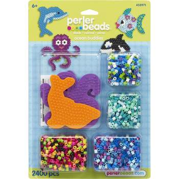  Perler Beads Mandala Craft Bead Bucket Activity Kit, 5505 pcs :  Arts, Crafts & Sewing