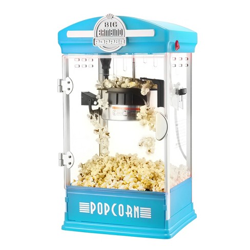 Campfire Popcorn Popper - Old Fashioned Popcorn Maker with Extended Handle  - Camping Gear by Great Northern Popcorn (Black)