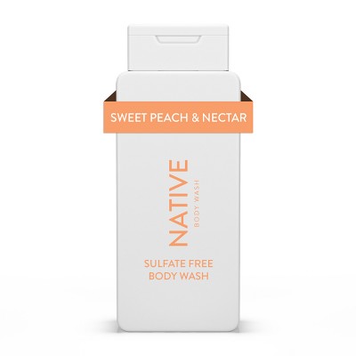 Native Body Wash - Sweet Peach &#38; Nectar - Sulfate Free - 18 fl oz_2