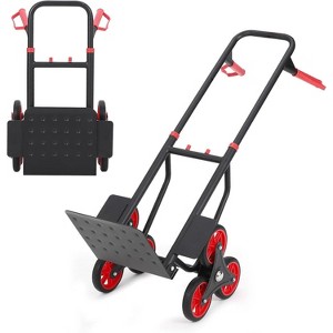330 LBS Stair Climbing Cart Folding Hand Truck Dolly With Telescoping Handle - 1 of 4