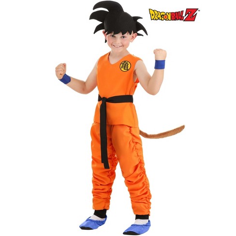 HalloweenCostumes.com X Small Boy Dragon Ball Z Boy's Goku Costume.,  Black/Orange