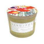 12oz Midnight Blue Citrus Scented Candle - Sand + Fog