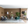 Wooakway 27"H Iron Accent Mirror Floral Wall Mirror Novelty Bathroom/Vanity Mirror Gold - 4 of 4
