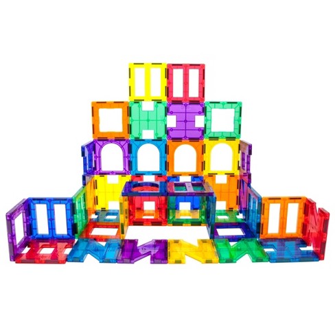 Magnetic building cheap blocks target