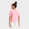 Girls' Short Sleeve Relaxed Fit T-Shirt - Cat & Jack™ - 2 of 3