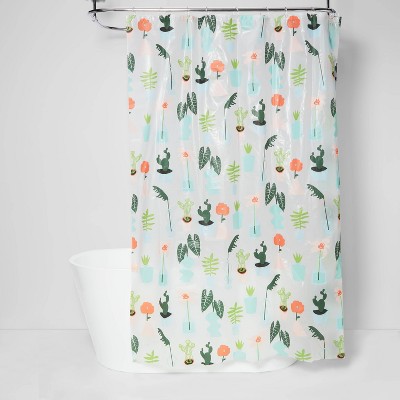 Mint colored deals shower curtain