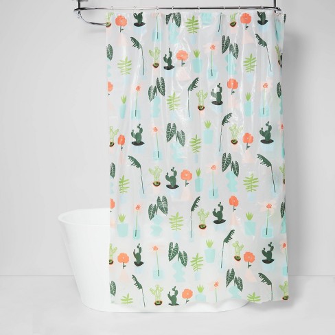 Plants Shower Curtain Green Room Essentials Target