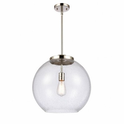 Athens - 1 Light Pendant In Industrial Style-16.38 Inches Tall and 15.75 Inches Wide