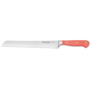 Wusthof Classic 9-Inch Double Serrated Bread Knife, Coral Peach - 1 of 4