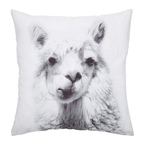 Kate and Laurel Como Alpaca Print Throw Pillow Cover - image 1 of 4