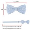 Allegra K Men's Halloween Polka Dots Pre-Tied Work Formal Party Tuxedo Bowknot Bow Ties - 4 of 4