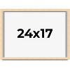 PosterPalooza | Classic Modern Yellow Picture Frame - UV Acrylic, Backing Board, Hanging Hardware Included - 2 of 4