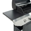 Okak Propane Grill with 3 Burners, Bbq Grill with Stainless Steel Frame and Side Burner, Outdoor Grill for Outdoor Cooking - 3 of 4