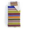 Deny Designs  Avenie Modern Craft Roman Striped Duvet and Sham Set Cool Colors - 2 of 4