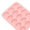 Unique Bargains Candy Making Moulds 15-Cavity Easter Egg Candy Mould Hand Wash 6.42"x5.16"x0.55" 1 Pc - 4 of 4