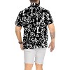 LA LEELA Mens Hawaiian Shirts Short Sleeve Button Down Shirt Men's Vacation Shirts Summer Beach Casual Tropical Shirts for Men Funny - 4 of 4