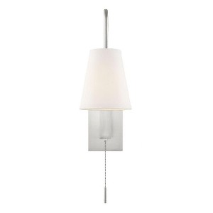 Savoy House Owen 1 - Light Swing Arm Lamp in  Satin Nickel - 1 of 2