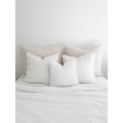 Anaya Cotton Reversible Throw Pillow