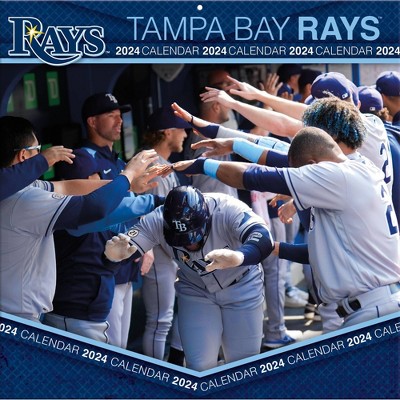  Tampa Bay Rays 2023 12x12 Team Wall Calendar : Office