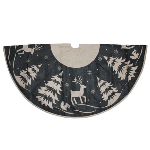 Gray hotsell tree skirt