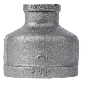 Pipe Decor 2 in. x 3/4 in. Black Reducing Coupling - 1 of 4
