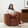 CIPACHO Swivel Accent Barrel Chair, Modern Round Armchairs with Upholstered, Comfy Swivel Accent Chair for Living Room - 4 of 4