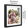 Americanflat Gallery-Style Picture Frame with Mat to Secure Artwork, Prints, and Photos - 2 of 4