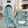 Coucheta Vintage Rug Washable Rug, Non Slip Non Shedding Indoor Carpets, Soft Non Shedding Floor Covering, Low Pile Thin Foldable Printed Mat - 4 of 4