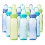 Evenflo Feeding Classic Tinted Plastic Baby Bottles - 8oz/12ct