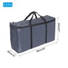 Unique Bargains Camping 210D Oxford Waterproof Storage Bag with Double Zippers 2 Pcs - 2 of 3