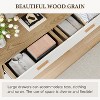 Angel Sar 6 Drawer White Dresser, Wood Storage Organizer , Modern Drawer Chest for Nursery, Living Room, Hallway, Kids Bedroom, White - 4 of 4