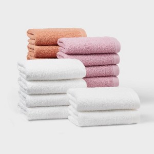 18pk Everyday Washcloths - Room Essentials™ - 1 of 4