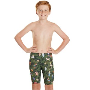 Sporti Granny Sweater Ornaments Jammer Swimsuit (22-44) - 1 of 4