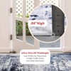 Boho Rugs Bedroom Rug, Washable Area Rug, Non-Slip Low Pile Boho Floral Carpet for Bedroom - 4 of 4
