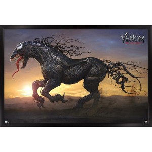 Trends International Marvel Venom: The Last Dance - Symbiote Horse Framed Wall Poster Prints - 1 of 4