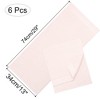 PiccoCasa Bathroom Hand Towels Absorbent Soft Cotton Hand Towels 6 Pcs - 4 of 4