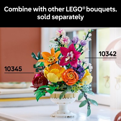LEGO Botanicals Flower Arrangement - Ages 18  10345