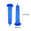 INSPIRE CHIC Women's Satin Hooked Finger Feather Fingerness Costplay Sleeves Gloves for Christmas Dance Party 1 Pair - 2 of 4