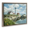 Stupell Industries Portland Lighthouse Peninsula Scene, 21" x 17" - 3 of 4