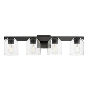 Maxim Lighting Scoop 4 - Light Vanity in  Black - 1 of 1