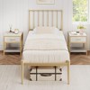 Modern Design Metal Platform Bed with Headboard - 3 of 4