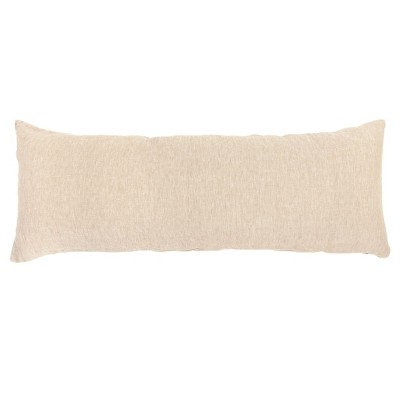 100% French Linen Lumbar Sham 16" x 44" | BOKSER HOME
