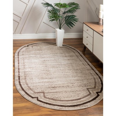 Unique Loom Oasis Collection Area Rug - Fountain