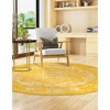 Unique Loom    Richmond Medallion Area Rug - 4 of 4