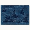 Wynwood Studio 24"x16" Upside Down Map of the World Wall Art: Modern Canvas, Horizontal Mixed Media, Unframed - 3 of 3