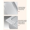 2/4/6 Inch Deeo Full-Size Hotel Pans. Commercial-grade stainless steel with anti-jam design for buffets, catering, and restaurant use - 3 of 4